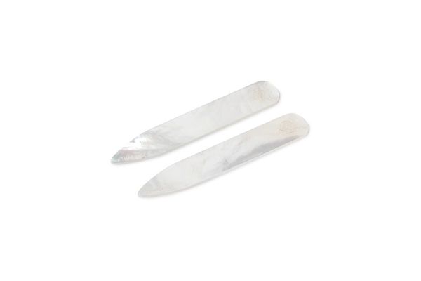 Dunhill Mother-Of-Pearl Collar Stays