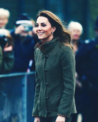 Kate Middleton, before pizza.