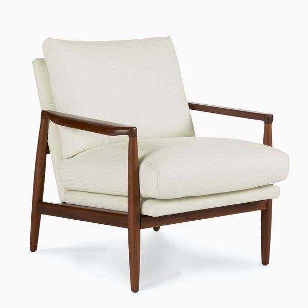 Article Bavel Field Ivory Lounge Chair