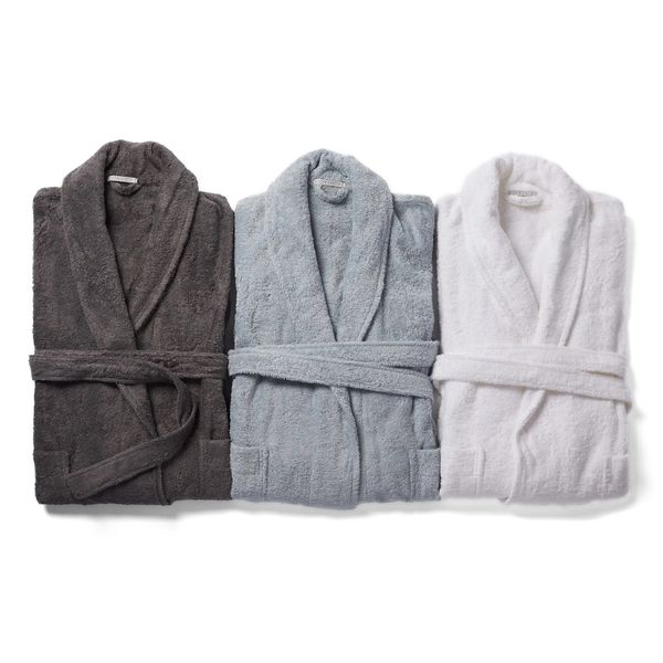 Coyuchi Unisex Cloud Loom Organic Robe