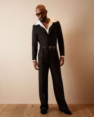 Look at LaKeith Stanfield's Saint Laurent Oscars Jumpsuit