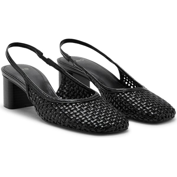 Mango Braided Slingback Pump