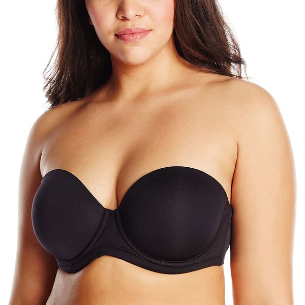 Strapless Bras for Bigger Bust Large Breasts Plus Size Bra Clearance  Bandeau Everyday Bras Womens Wireless Stretch Bra Plus Size Summer Tube Bras  Comfort Stretch Bralette (No Bra Pad) 