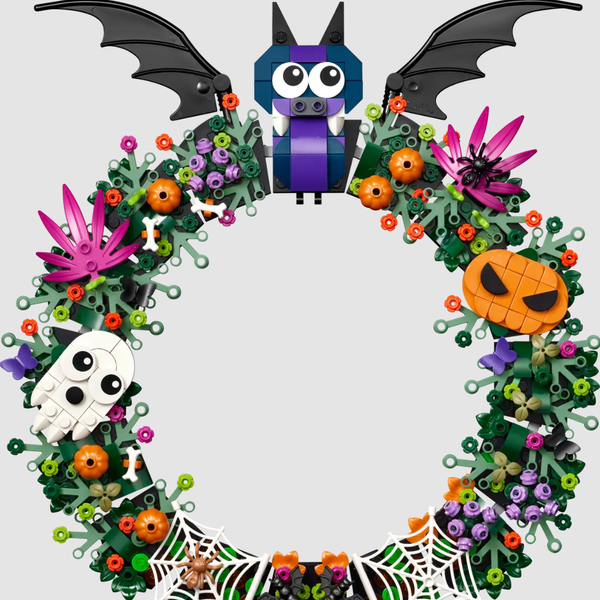 LEGO Halloween Wreath