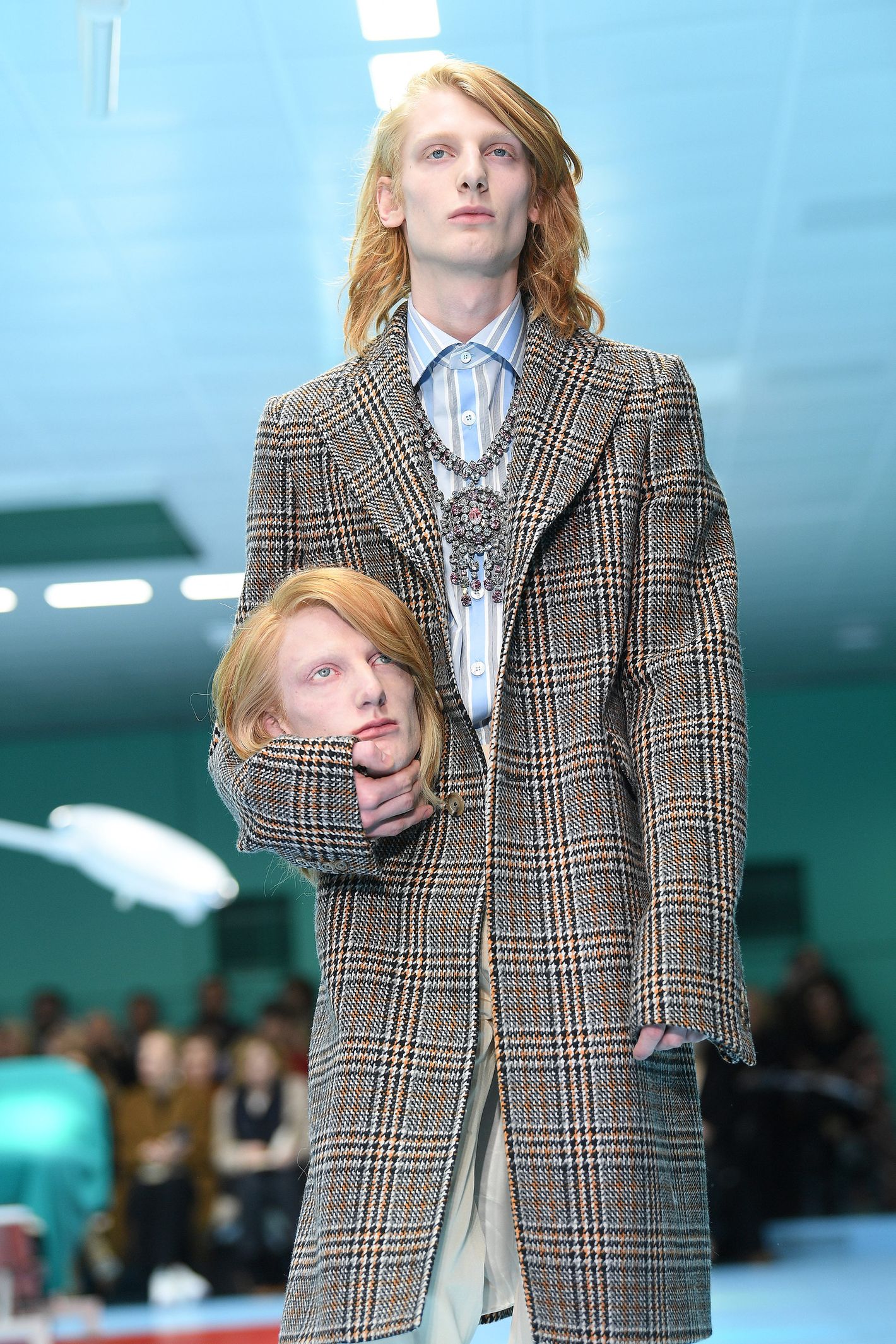 Gucci Model Unia Pakhomova Talks About Carrying Her Own Head