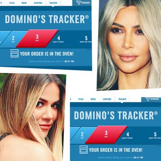 Dominos Pizza Tracker Screenshot