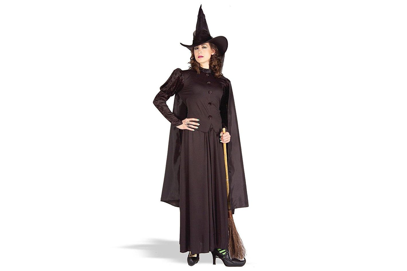Details about NonEcho Halloween Costumes for Women Retro Witch Sorceress Co...