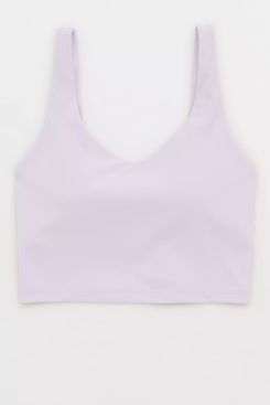 OFFLINE By Aerie Real Me Low Key Longline Sports Bra