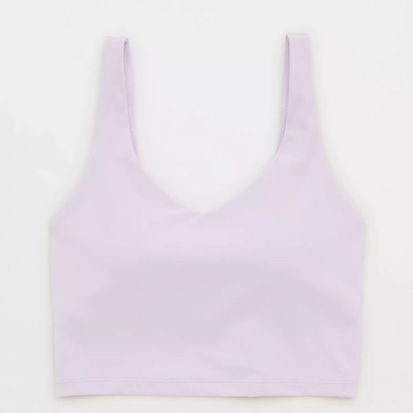 OFFLINE By Aerie Real Me Low Key Longline Sports Bra
