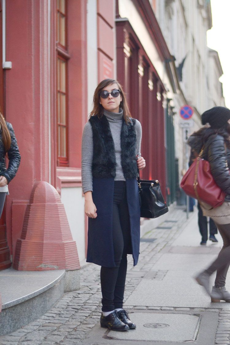 12 Ways to Wear a Long Vest This Fall