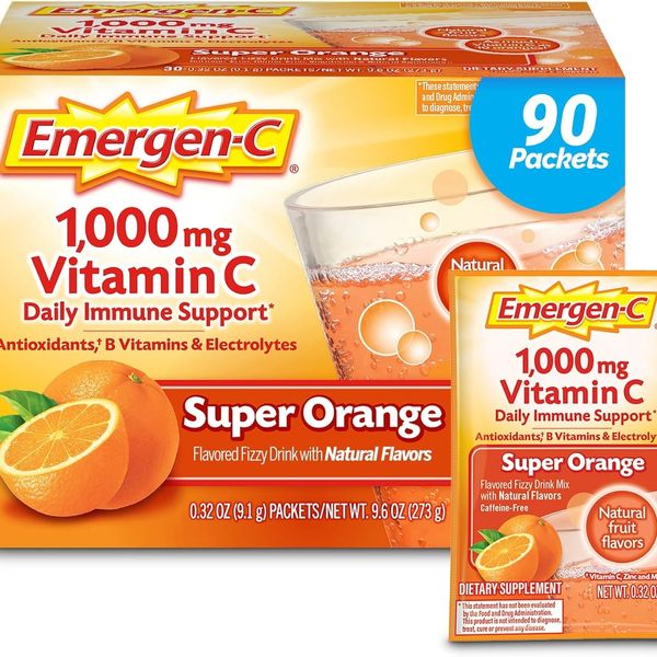 Emergen-C 1000-mg. Vitamin-C Powder - 90-Count
