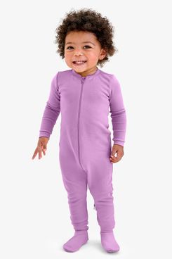 Primary Baby Organic Zip Footie