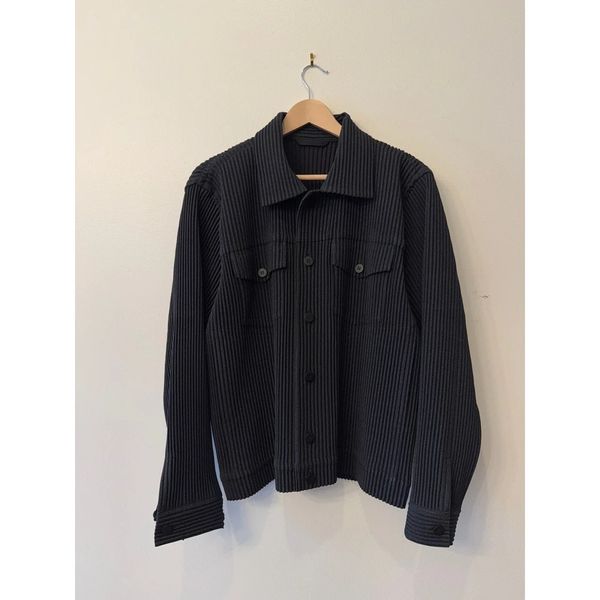 Issey Miyake Homme Plissé Trucker Jacket