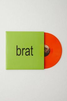 ‘Brat’ Orange Translucent Swirl Vinyl Urban Outfitters Exclusive