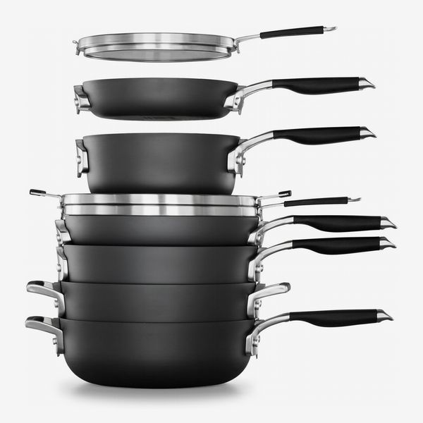 Select by Calphalon 9pc Nonstick Space-Saving Cookware Set