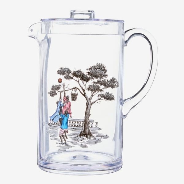 Sheila Bridges Harlem Toile Basketball Pitcher
