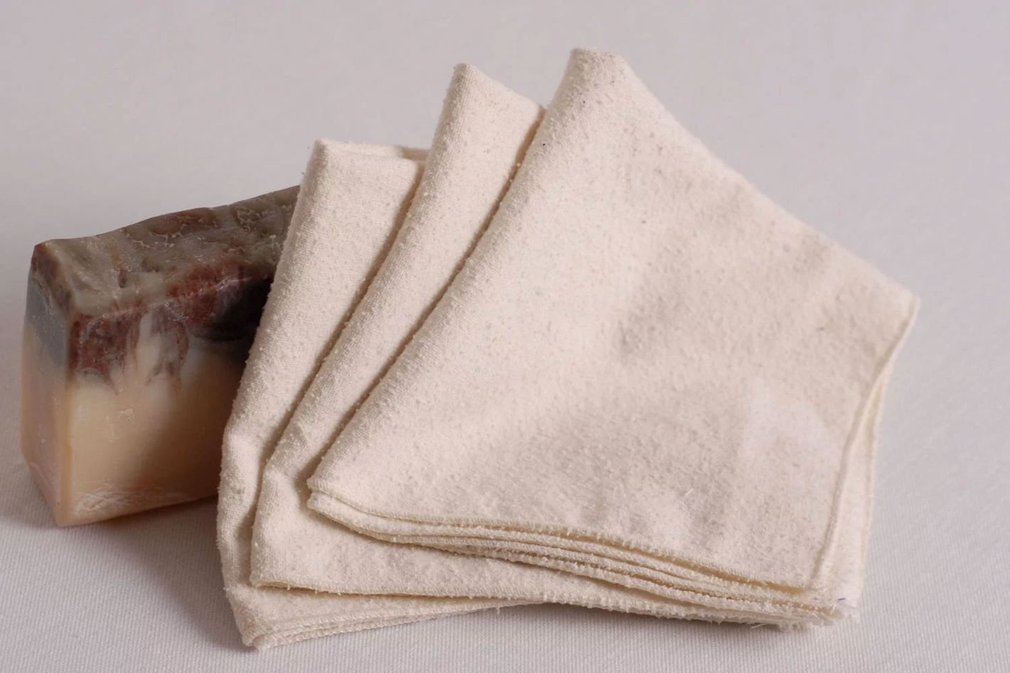 3 Pack cotton face towels cloth flannels wash cloths soft New 
