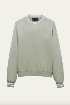 Prada Men’s Cotton Logo Sweatshirt