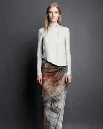 A fall 2011 Helmut look.