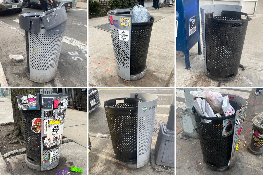 Are the City’s New Trash Cans Breaking Already?