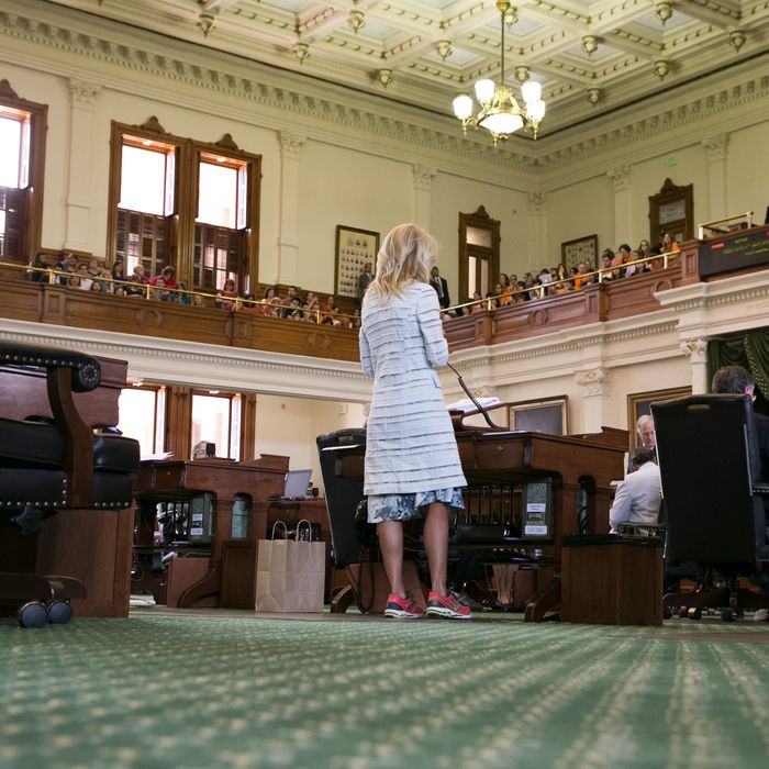 Texas Sen. Wendy Davis filibuster of abortion bills