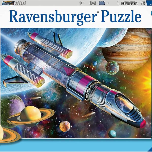 Rompecabezas de 100 piezas Ravensburger Misión en el espacio