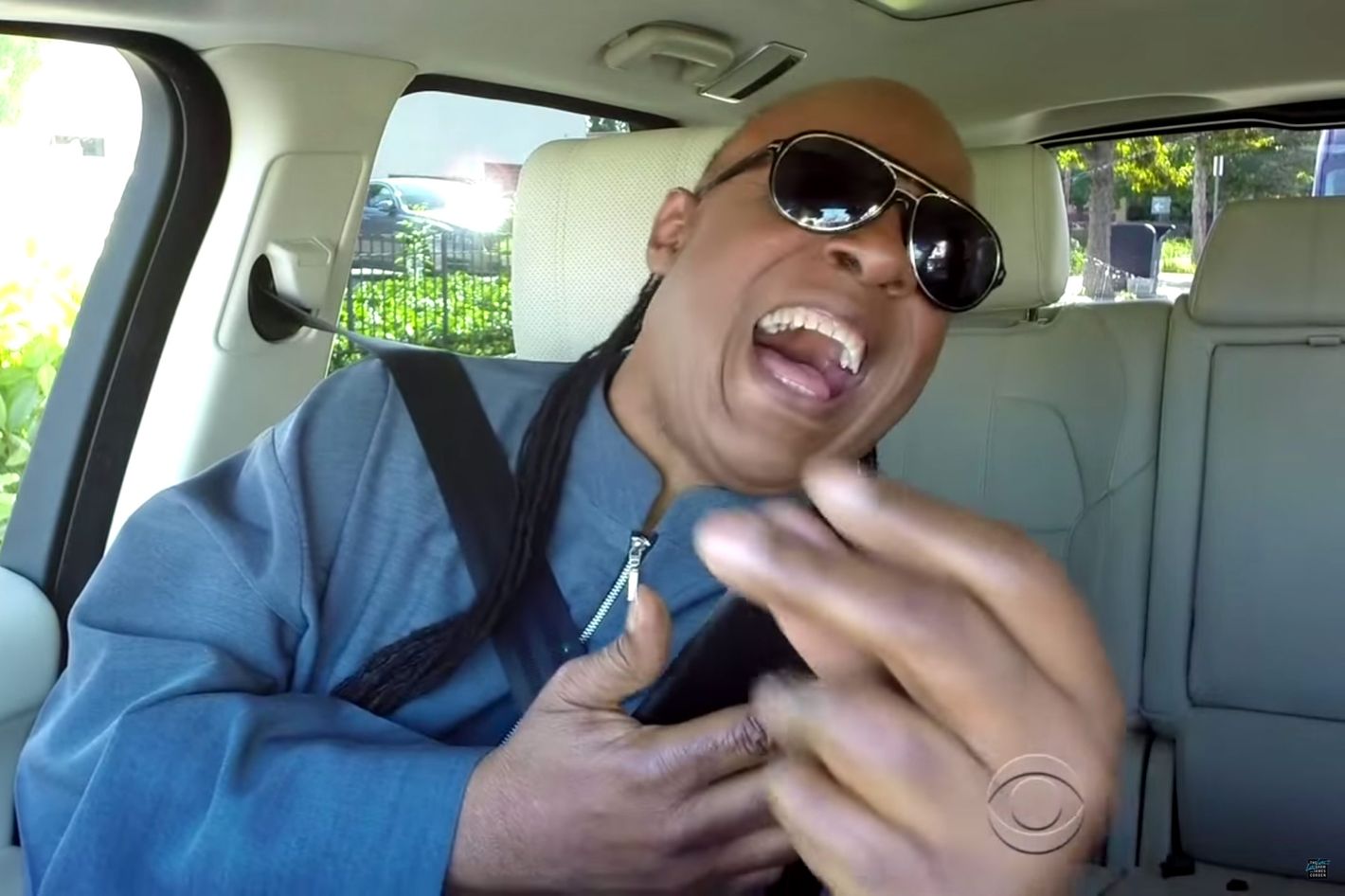 James Corden And Stevie Wonder Create A Song About Veganism In Their Carpool Karaoke Outtakes