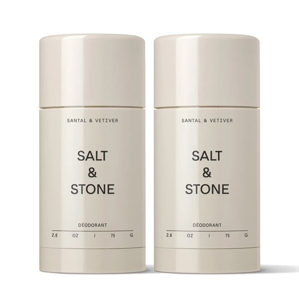 Salt & Stone Deodorant Duo - Santal & Vetiver