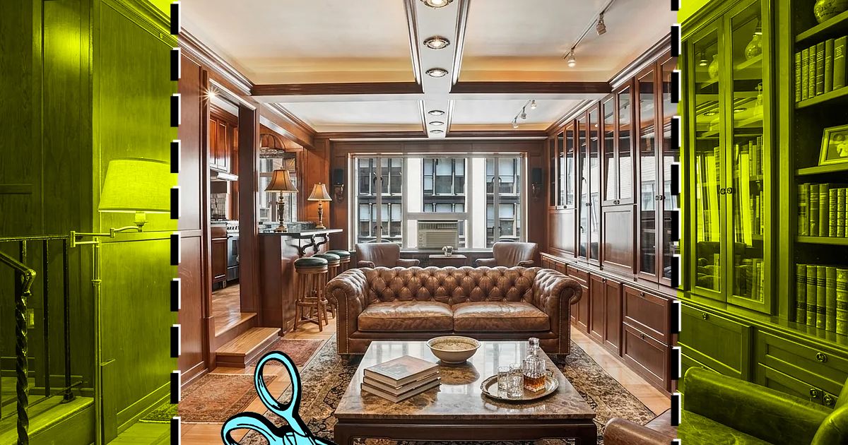 Murray Hill One-Bedroom Listed at $875,000 Features Distinctive Wood Paneling