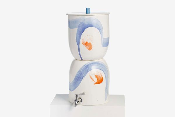 Painted Porcelain Water Filter