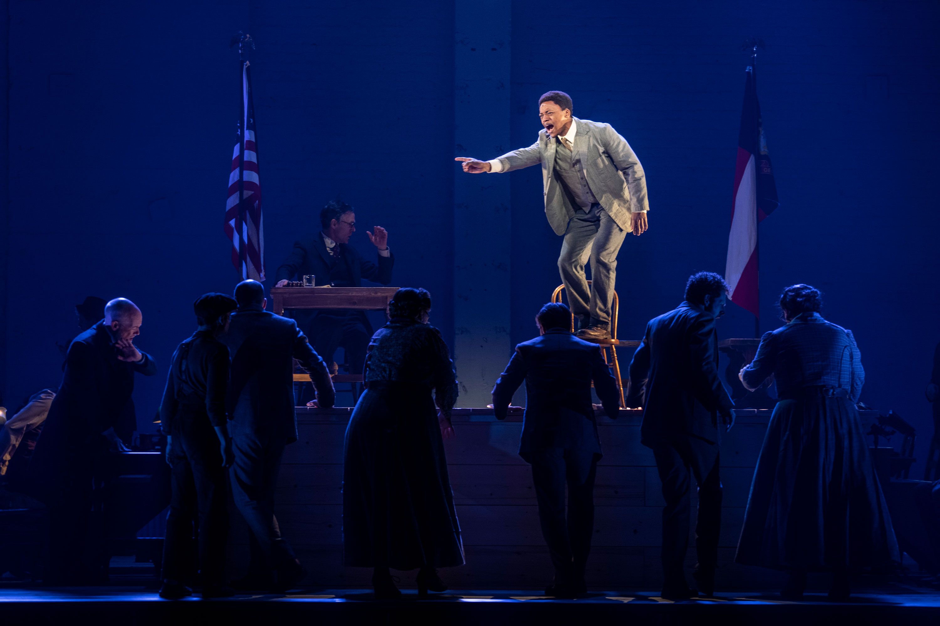 Theater Review Jason Robert Browns Revived Parade