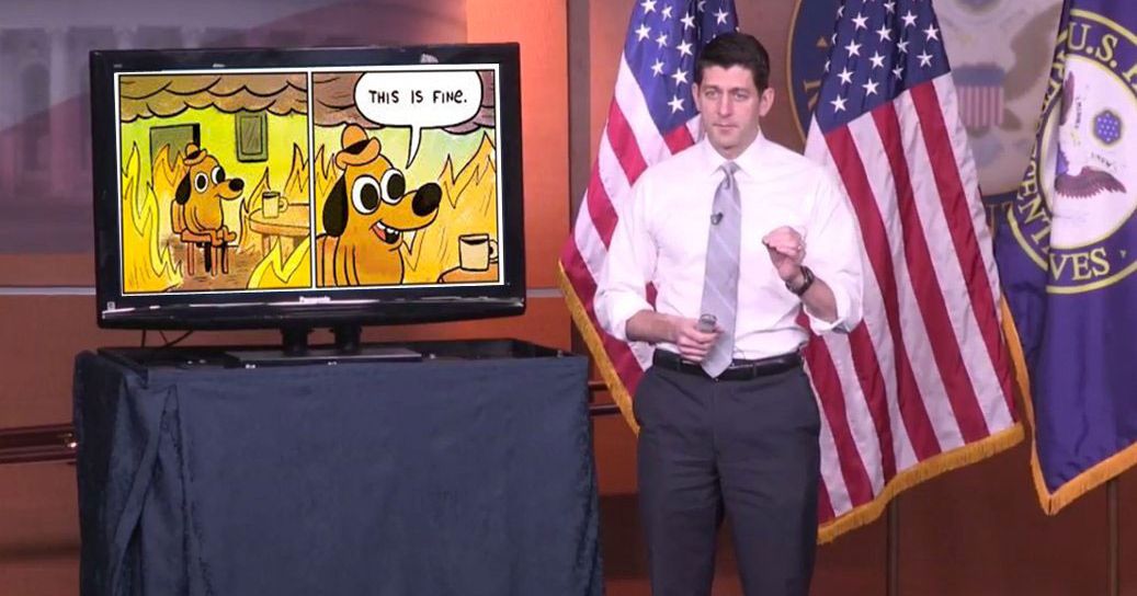 Paul Ryan PowerPoint During Health Care Speech Becomes Meme