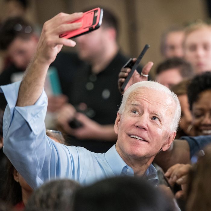 Joe Biden Has Stopped Sniffing Women (For Now)