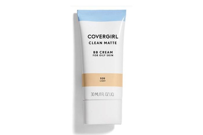 White tube of Covergirl BB cream makeup