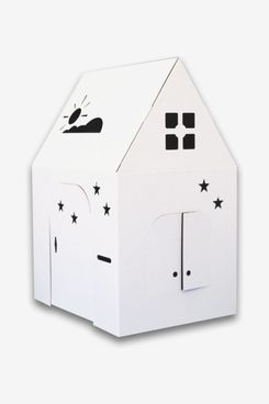Easy Playhouse Cardboard Fort