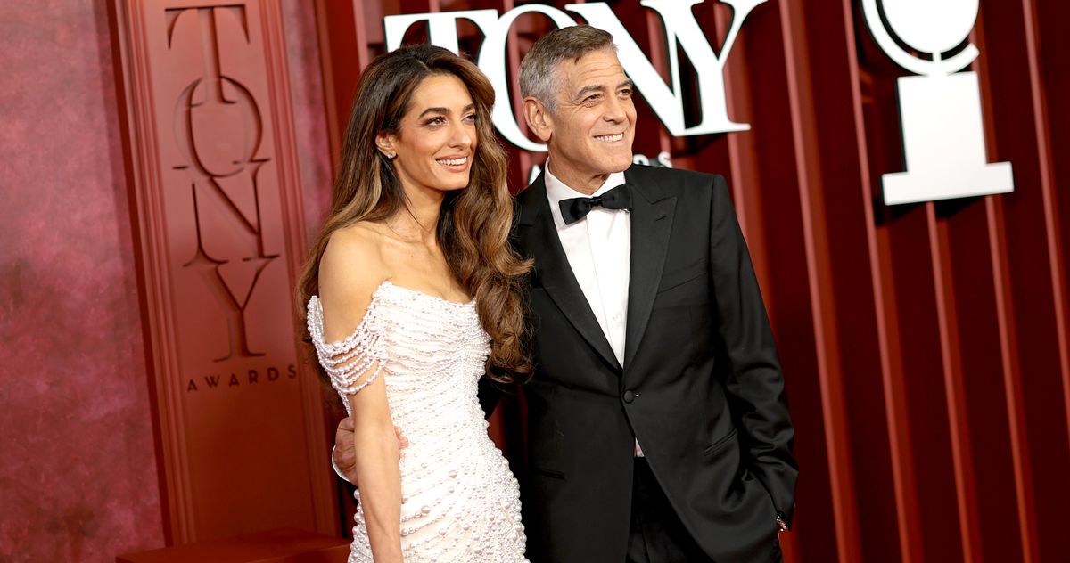 George Clooney Finally Likes His Hair