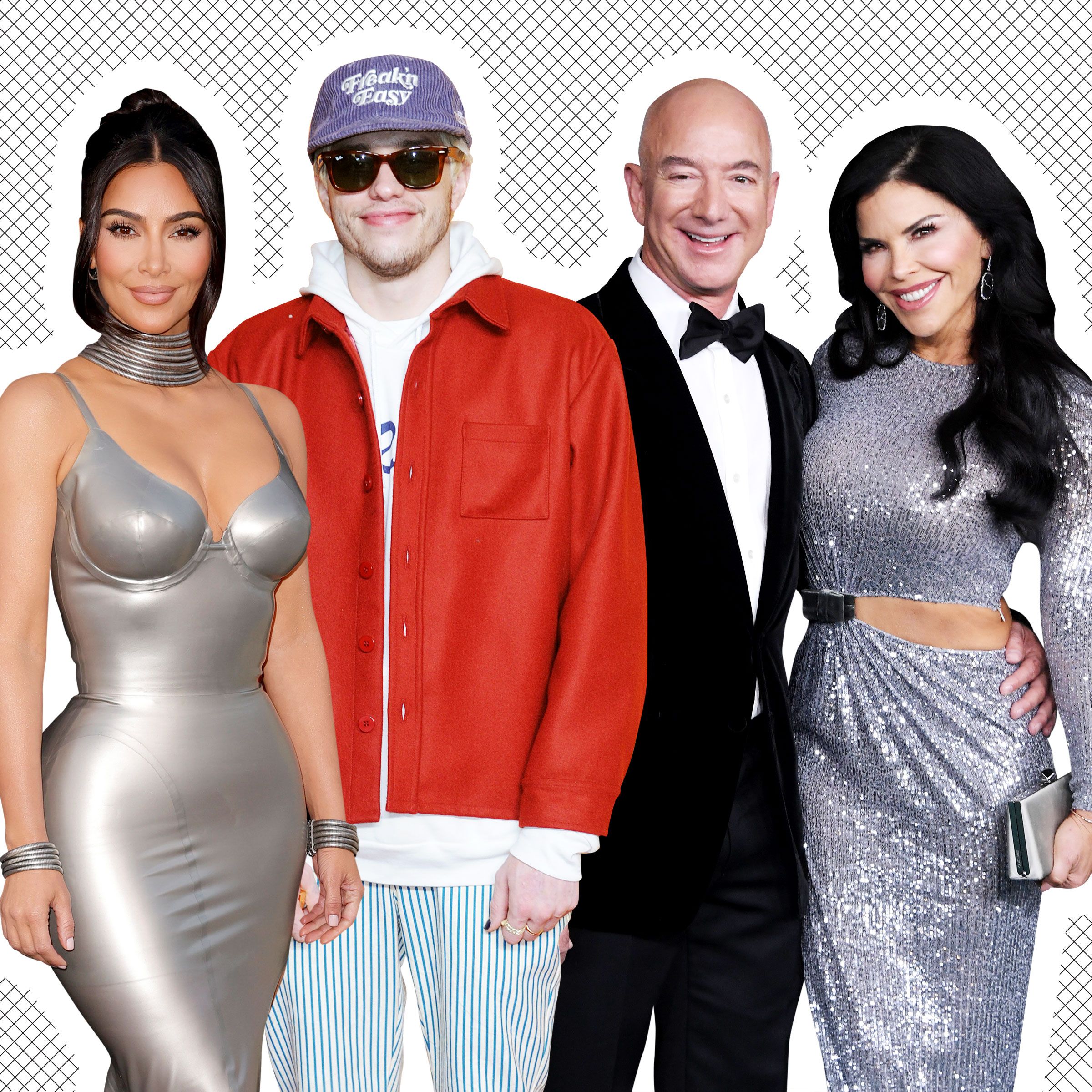 Pete Davidson and Kim Kardashian Dined With Jeff Bezos Again