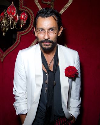 Haider Ackermann, who presumably does like corsages.