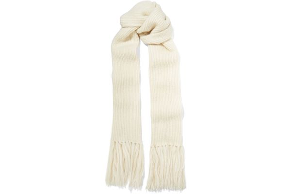 Acne Studios Abby’s fringed alpaca-blend scarf