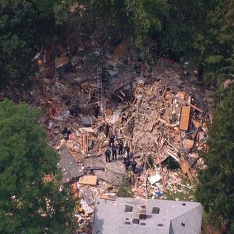 Long Island House Flattened in Explosion