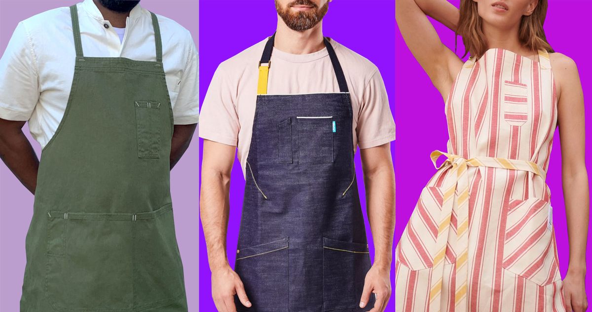 With Pocket Any Logo/Text Cafe Restaurant - PERSONALISED APRONS Bistro 