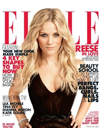 Reese Witherspoon; <em>Elle</em> February 2012