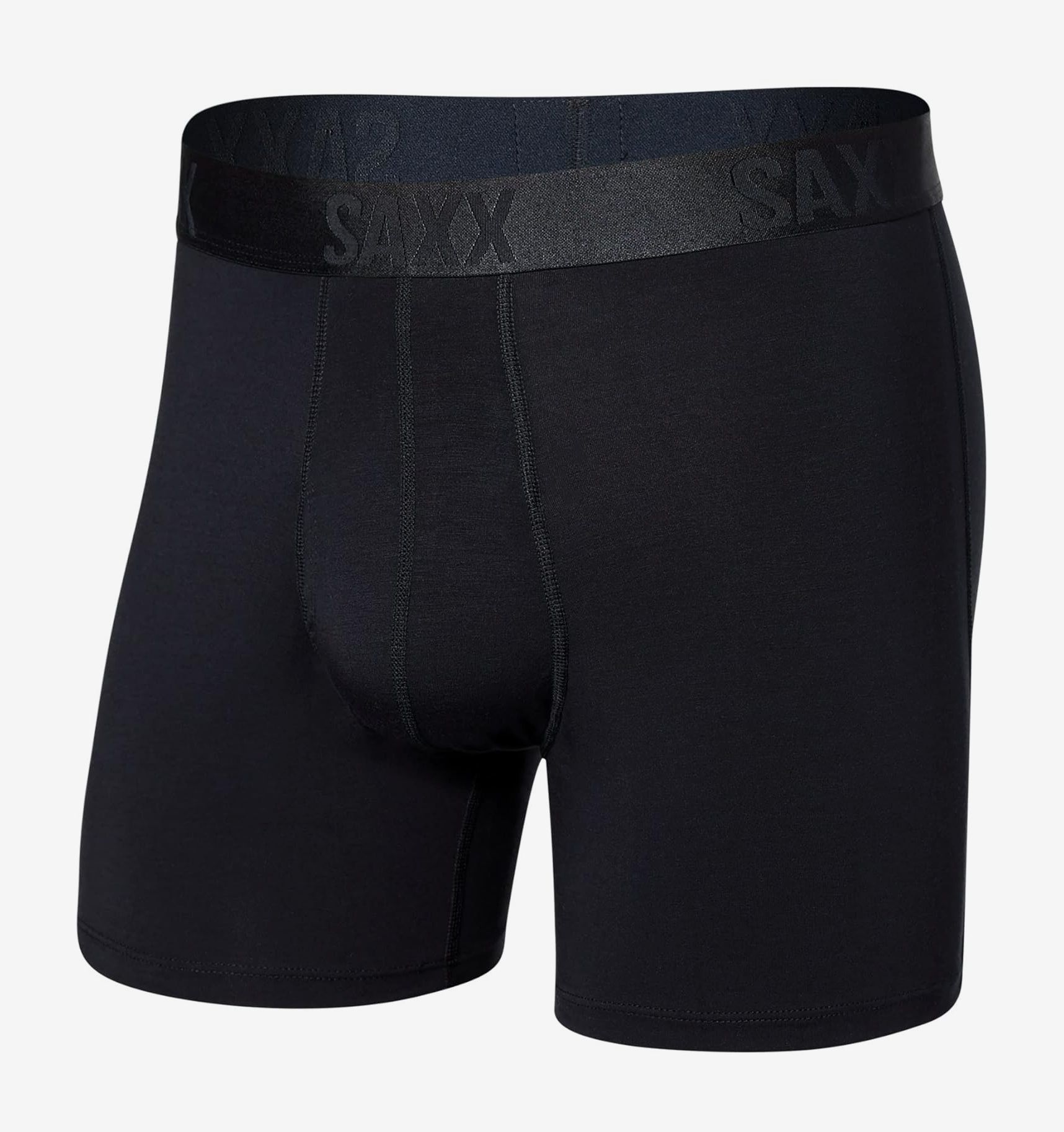 Hanes Originals Ultimate Men's SuperSoft Trunk Underwear, Black, 3-Pack