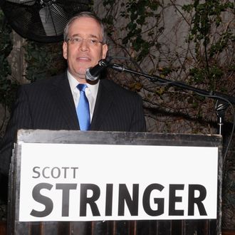 NEW YORK, NY - APRIL 05: Borough President of Manhattan Scott M. Stringer attends the Scott M. Stringer 2013 Mayoral Campaign fundraiser at the Cabanas at the Maritime on April 5, 2012 in New York City. (Photo by Jamie McCarthy/Getty Images)
