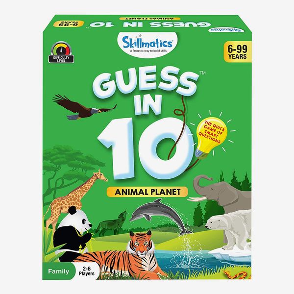 Skillmatics Guess in 10 Animal Planet Card Game