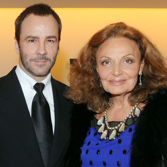 Tom Ford Hurt Himself While Imitating Diane von Furstenberg