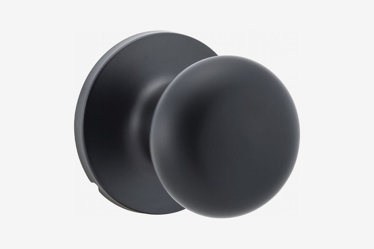 black internal door knobs