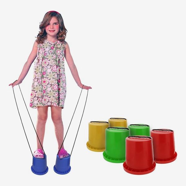 Get Out! Walking Bucket Stilts 2-Pack