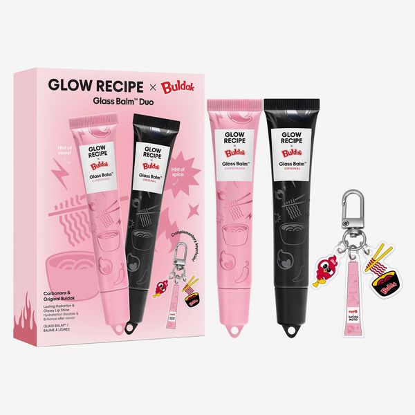 Glow Recipe x Buldak Glass Balm Lip Duo