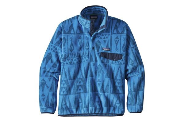 Patagonia Lightweight Synchilla Snap-T Fleece Pullover in Tribal Geo Big